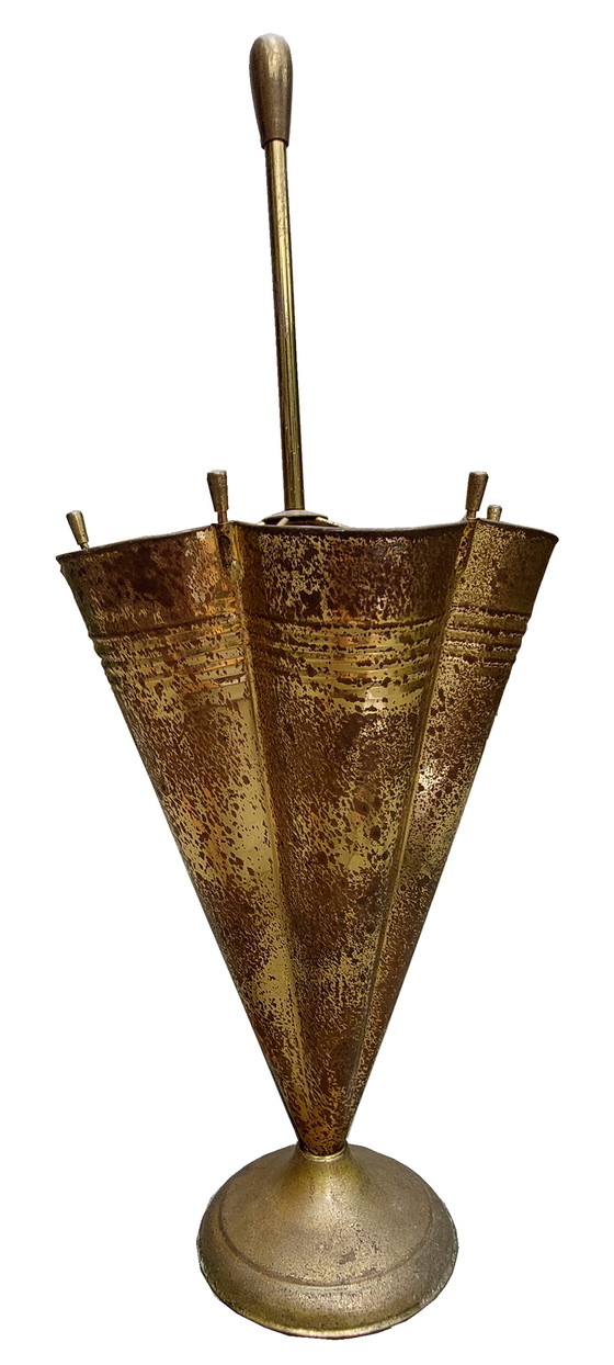 Image 1 of Vintage Frans Paraplustandaard jaren '20 jaren '30 Art Deco