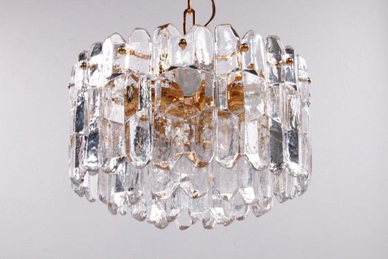 Image 1 of Regency stijl Hanglamp gemaakt van Muranoglas door Kalmar,1960 oostenrijk