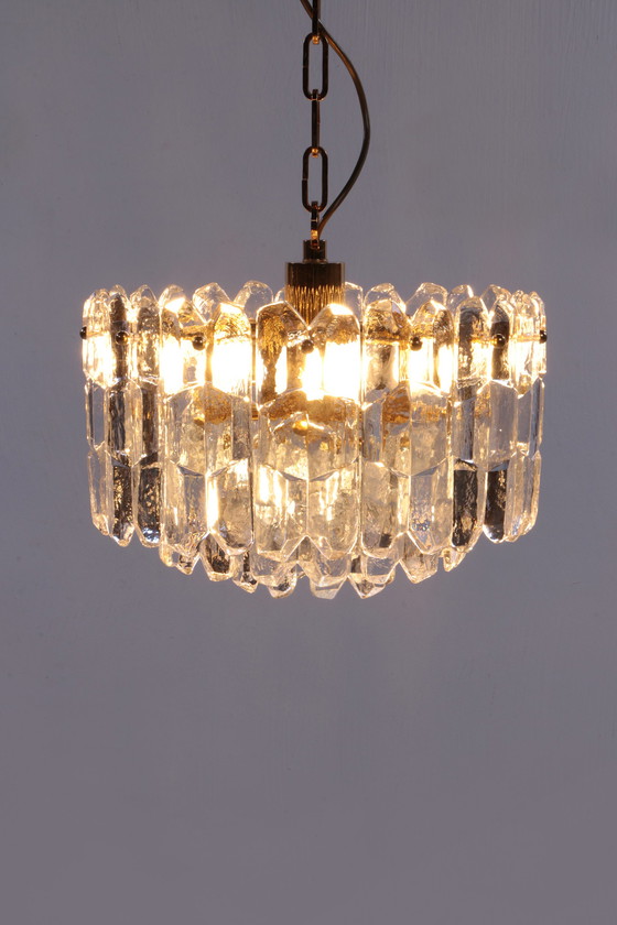 Image 1 of Regency stijl Hanglamp gemaakt van Muranoglas door Kalmar,1960 oostenrijk