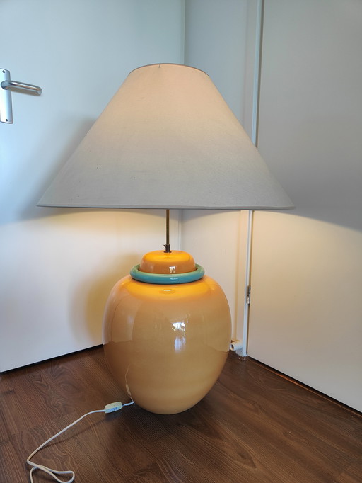 Vintage Francois Chatain design vloerlamp