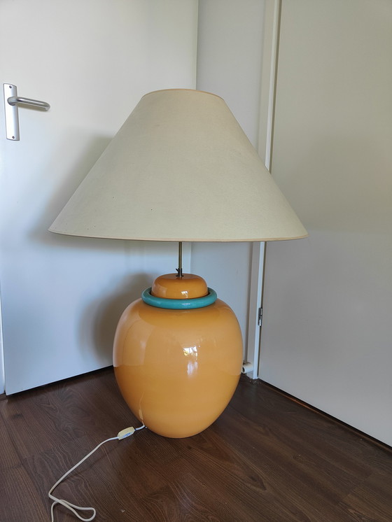Image 1 of Vintage Francois Chatain design vloerlamp
