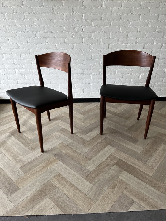 Image 1 of 2x vintage eetkamerstoel