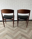 2x vintage eetkamerstoel