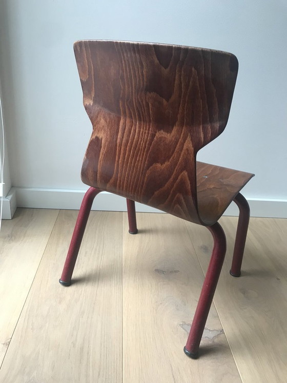 Image 1 of 2x Industriele OBO Eromes Pagholz stoel