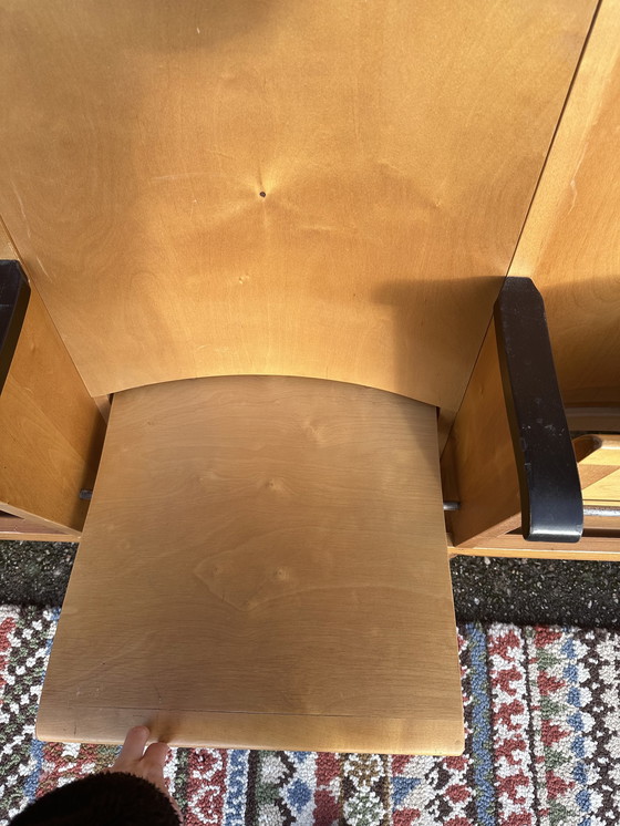 Image 1 of Vintage bioscoop stoelen