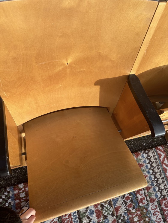 Image 1 of Vintage bioscoop stoelen