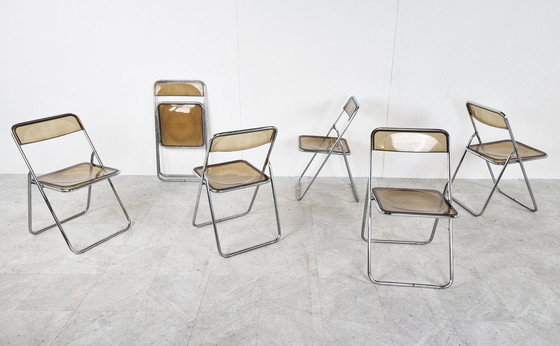 Image 1 of Vintage klapstoelen, jaren 70, set van 6