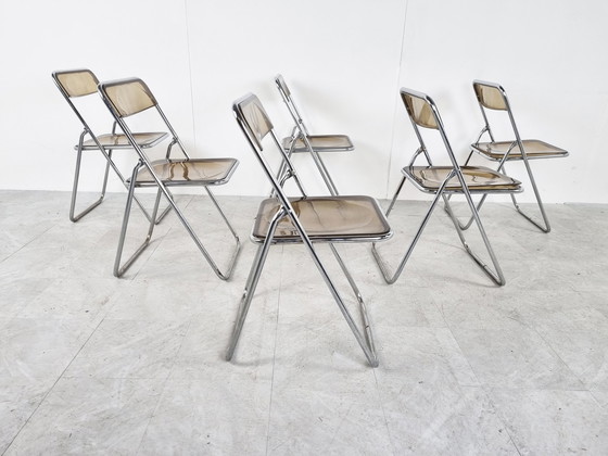 Image 1 of Vintage klapstoelen, jaren 70, set van 6
