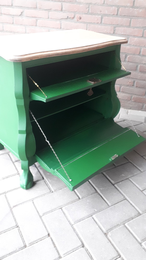 Image 1 of Groen vintage buikkastje