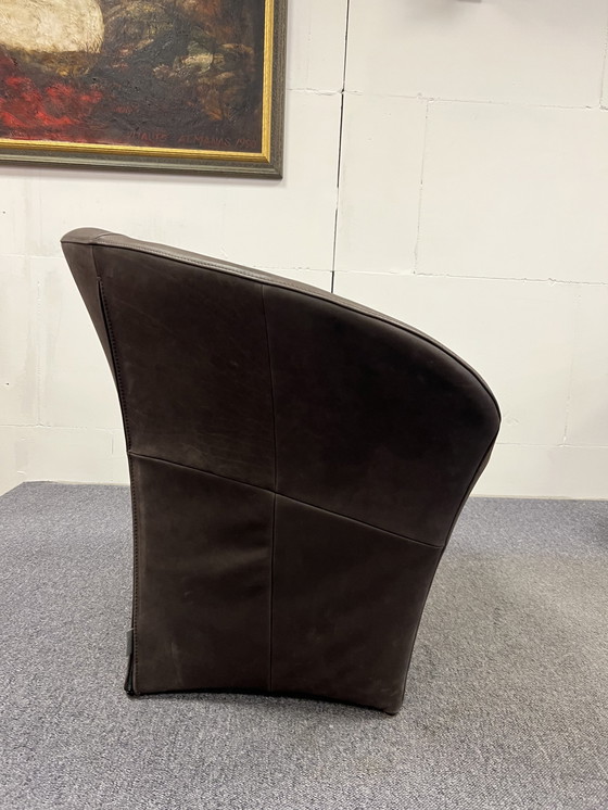 Image 1 of Label van den Berg Ace Fauteuil Bruin leer