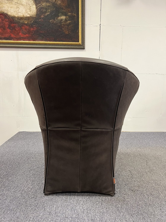 Image 1 of Label van den Berg Ace Fauteuil Bruin leer