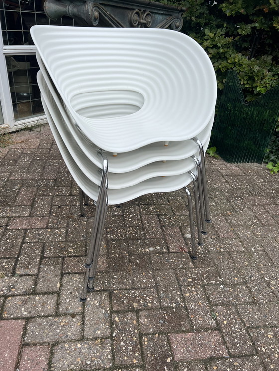 Image 1 of 4x Tom Vac stoelen, Vitra