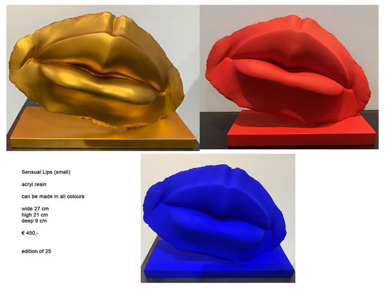 Image 1 of René Rikkelman - Sensuele lippen - S - Goud