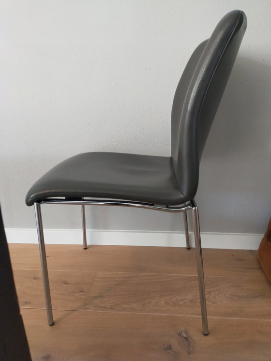 Image 1 of 4x Bert Plantagie eetkamerstoelen