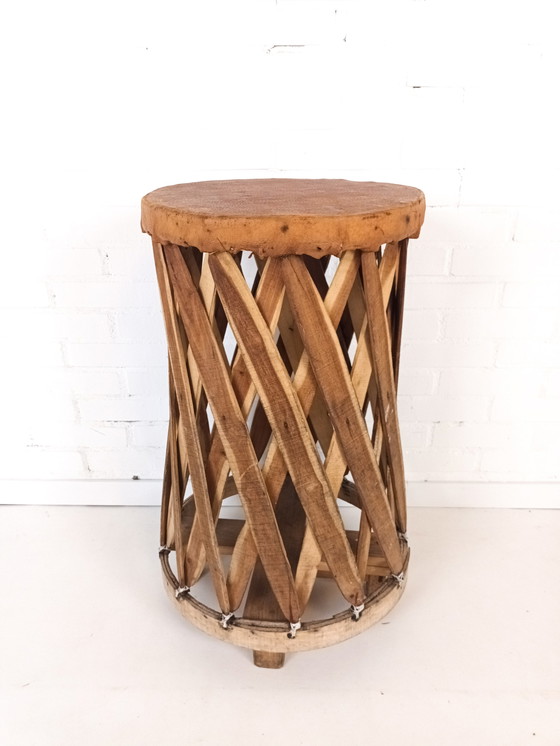 Image 1 of 5x vintage mexicaanse equipale barkruk