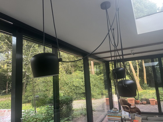 Image 1 of 3x Flos Aim hanglamp - zwart