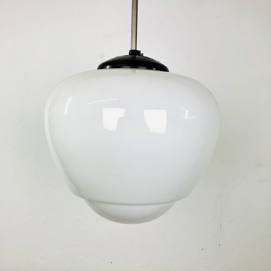 Image 1 of Elektrovit opaline glazen hanglamp