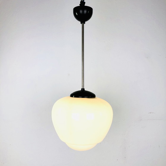 Image 1 of Elektrovit opaline glazen hanglamp