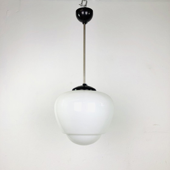 Image 1 of Elektrovit opaline glazen hanglamp