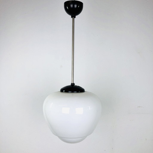 Elektrovit opaline glazen hanglamp