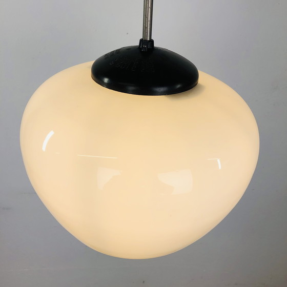 Image 1 of Elektrovit opaline glazen hanglamp