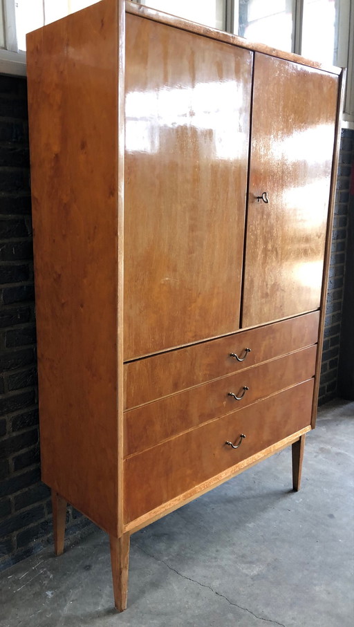 Retro vintage mid-century wandkast