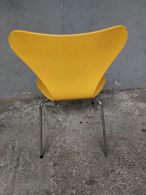 Image 1 of 3x Arne Jacobsen Stoelen for Fritz Hansen