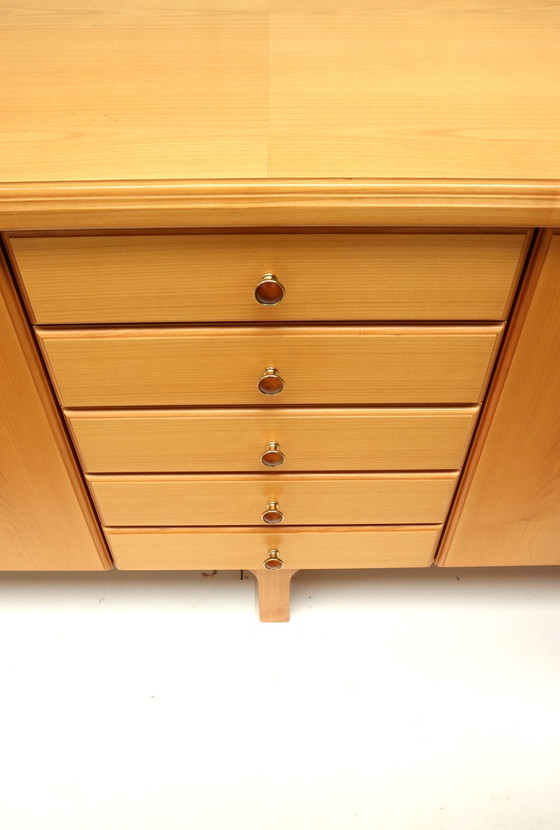 Image 1 of XXL groot vintage dressoir gemaakt in de jaren '80