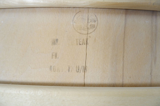 Image 1 of Deense teak bureaustoel, jaren 60