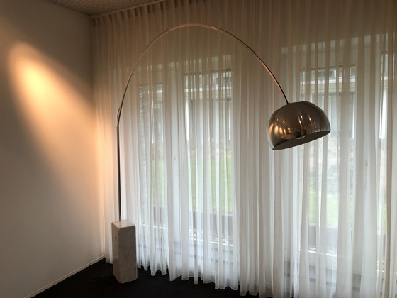 Image 1 of Flos Arco Terra HALO, booglamp met snoerschakelaar