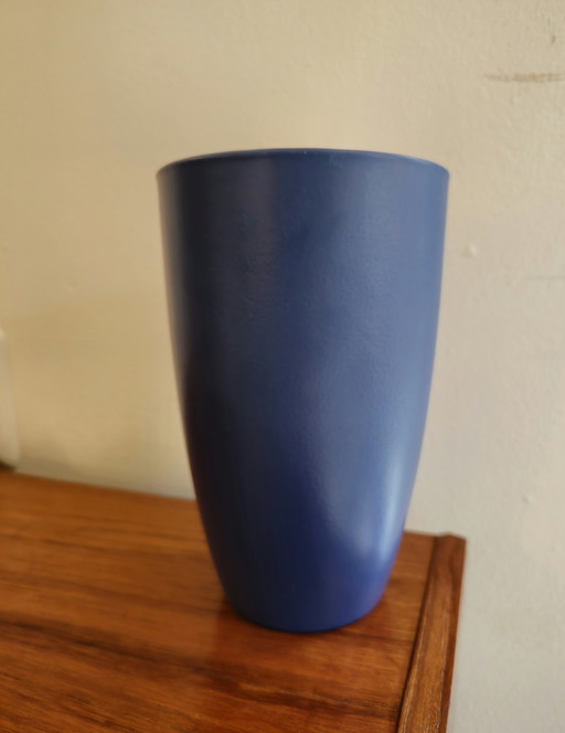 Vintage West Germany Blauwe Vaas