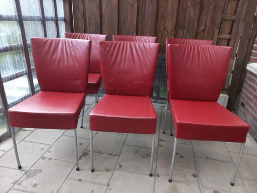 6x Montis Spica stoelen