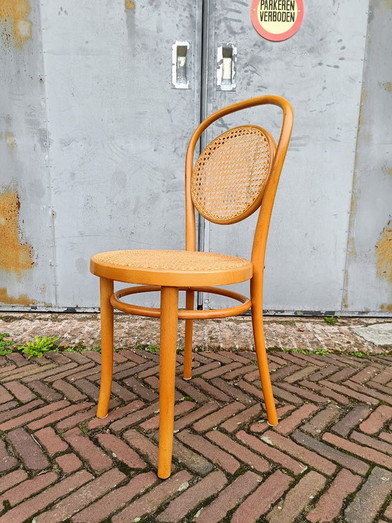 Image 1 of 4x vintage eetkamerstoel