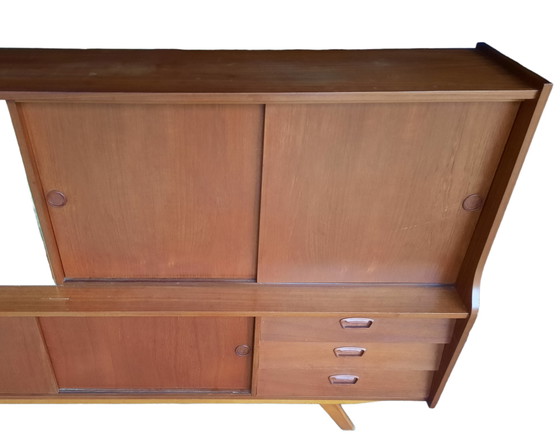 Image 1 of MId Century highboard