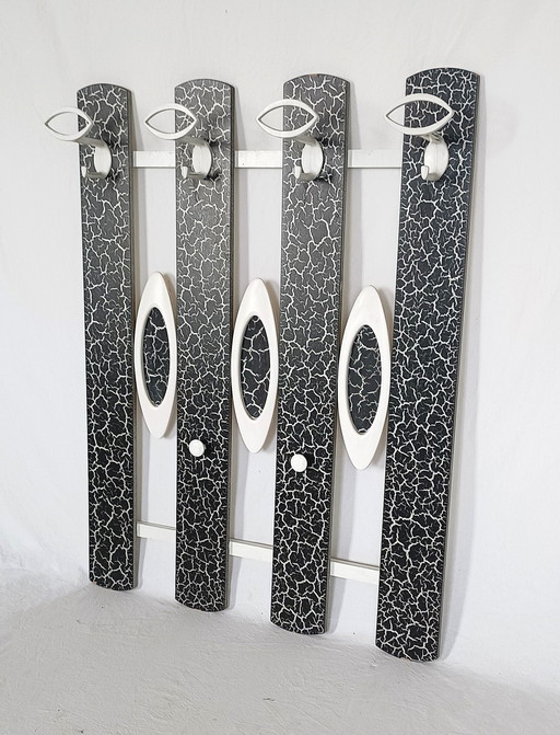 Vintage ED mode Garderobe met spiegel