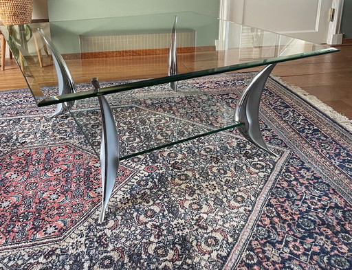 Vintage “shark fin” design salontafel