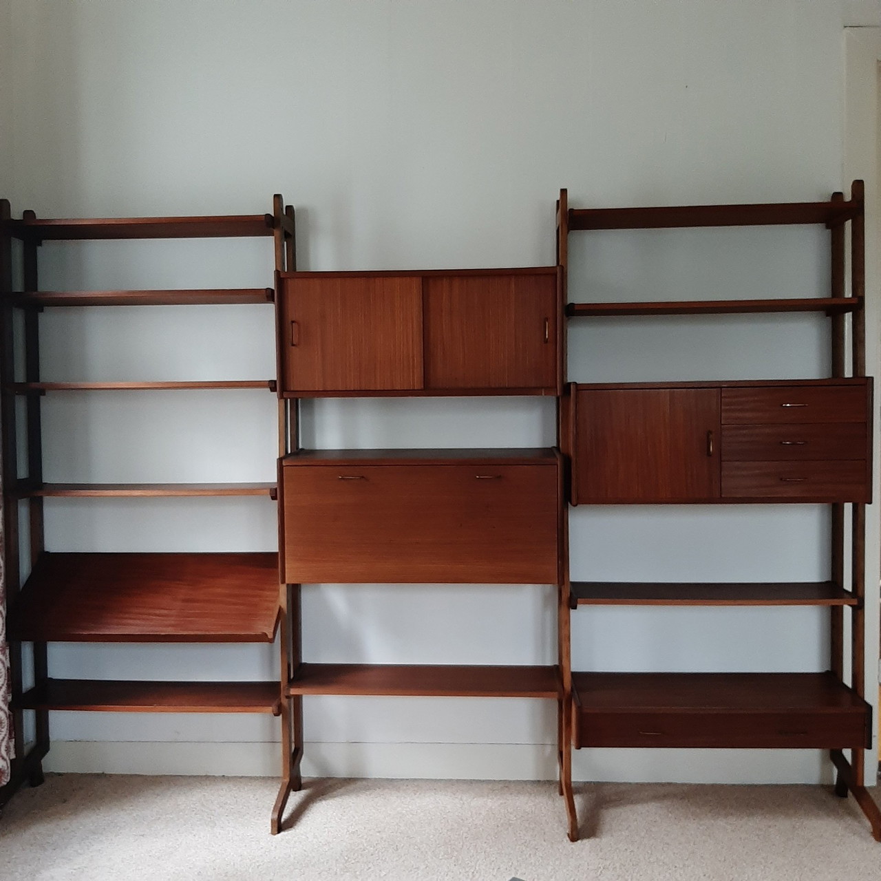 Vintage boekenkast