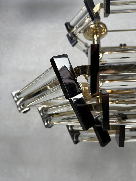 Image 1 of Vintage Italiaanse kroonluchter kristal