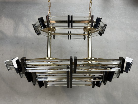 Image 1 of Vintage Italiaanse kroonluchter kristal