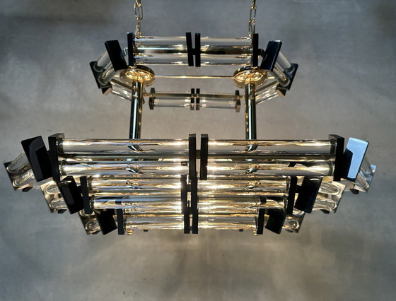 Image 1 of Vintage Italiaanse kroonluchter kristal