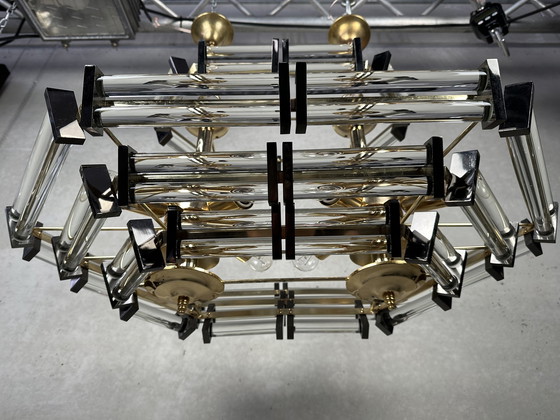 Image 1 of Vintage Italiaanse kroonluchter kristal