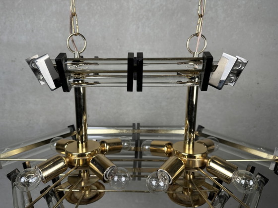 Image 1 of Vintage Italiaanse kroonluchter kristal