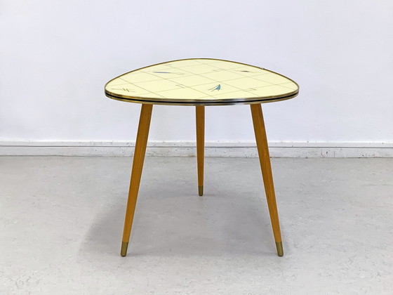 Image 1 of Mid Century tripod salontafel