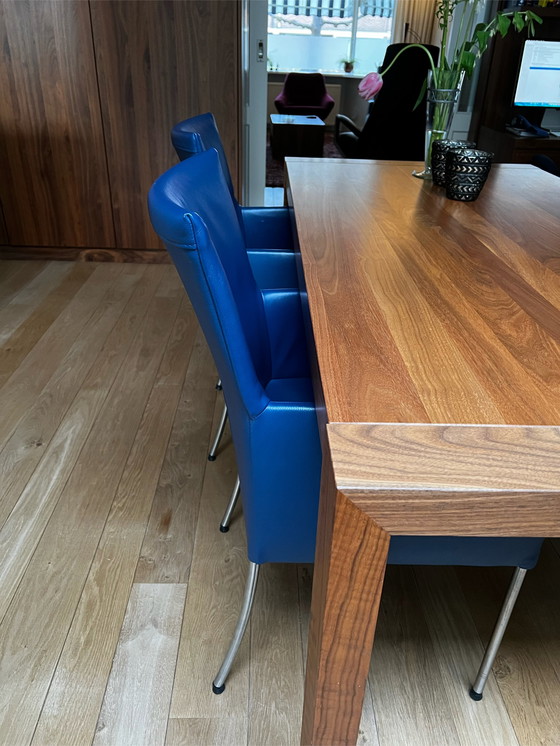 Image 1 of 4 x Bert Plantagie eetkamerstoelen