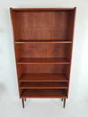 Vintage hoge Deense boekenkast