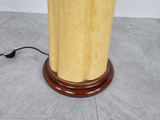 Image 1 of Vintage italiaanse keramische vloerlamp