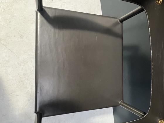 Image 1 of Vintage tuiglederen stoel