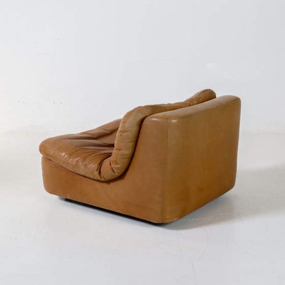 Image 1 of Leren Dreipunkt lounge fauteuil