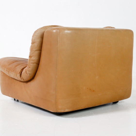 Image 1 of Leren Dreipunkt lounge fauteuil