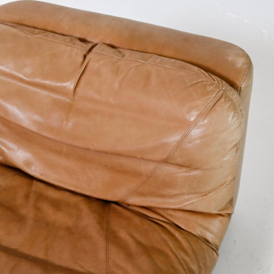 Image 1 of Leren Dreipunkt lounge fauteuil